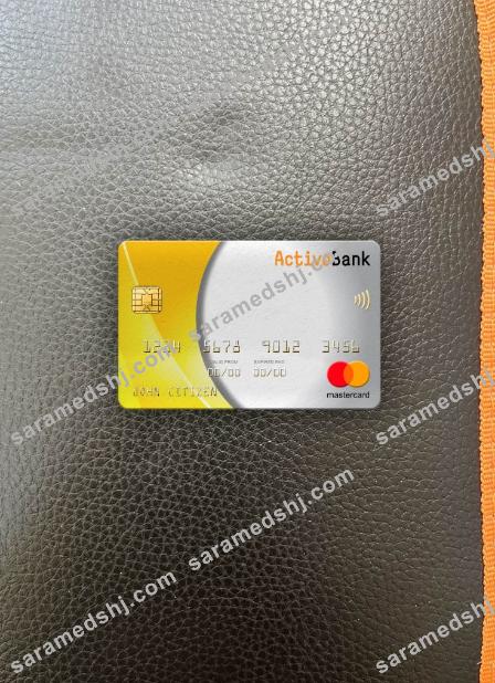 Portugal Activobank mastercard photolook front